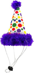 Huxley & Kent Pet Party Hat | Happy Barkday (Small) | Birthday Hat for Dogs and Cats | Adjustable Strap for Comfort and Stability | Perfect for Birthday Party, Adoption Celebration or Gotcha Day