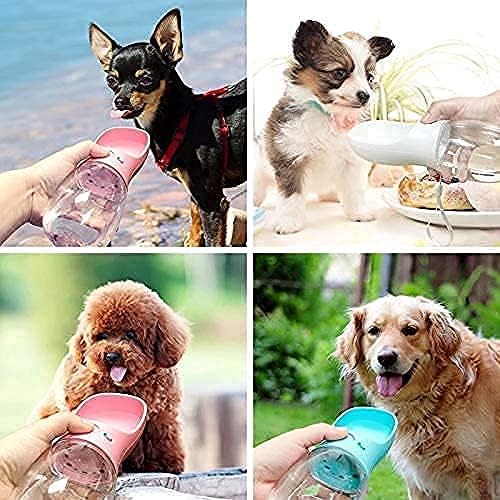 AKOTI Automatic Pet Water Dispenser Self-Dispensing Gravity Pet Feeder Water Cat Dog Feeding Bowl Drinking Water Automatic Feeding Pet Supplies(1-Set)