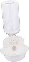 Automatic Pet Water Feeder for Cats Dogs and Pigeons Hanging Cage Drinking Tool White Ideal Portable Pet Drinking Water Dispenser for Indoor and Outdoor Use