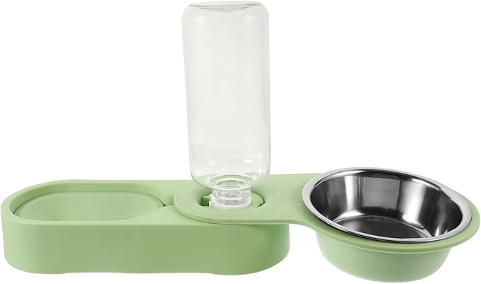 Automatic Feeder Bowl Cats Food and Water Dispenser Design Easy Installation and Construction for Convenient Pet Feeding