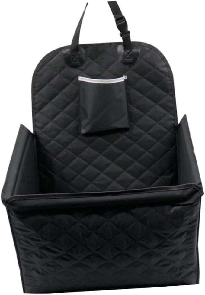 SUPVOX Pet Dog Car Bed Non- Dog Car Seat with Safety Belt for to and Install for Suvs and Trucks