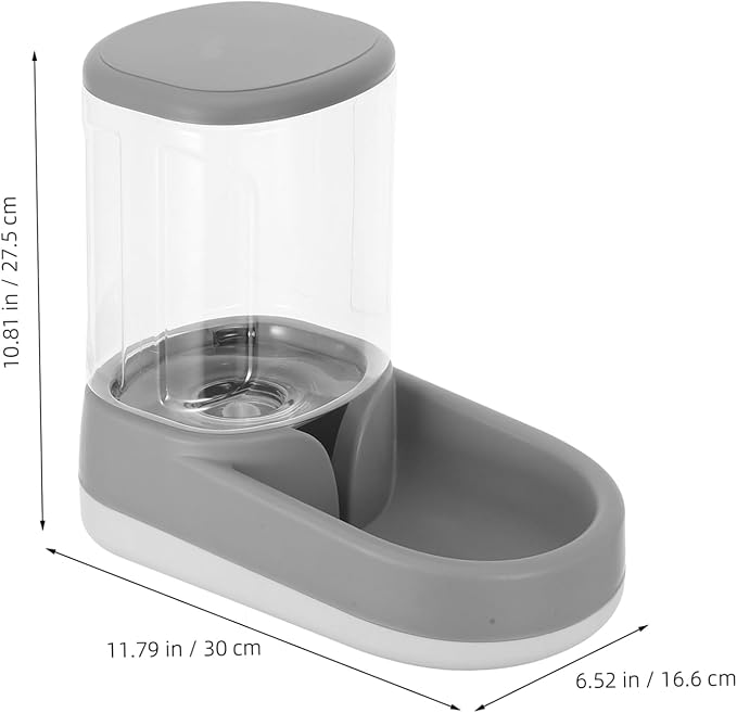 Automatic Pet Feeder and Water Dispenser for Dogs and Cats Portion Control Food-Grade Materials for Small to Pets for Home Travel
