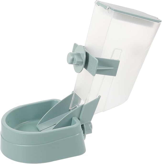 Automatic Dog Feeder Hanging Pet Food Dispenser 2l Large Capacity Cage Feeder Puppy Bowl for Kennel Use