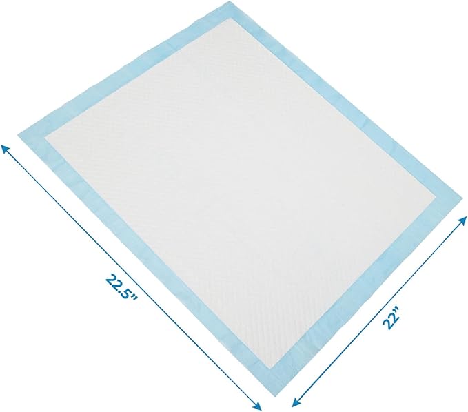 Best Pet Supplies Puppy Pads - Disposable, Dog Training Potty, Super Absorbent Baby Blue Puppy Pee Pads for Dogs (300 Count)