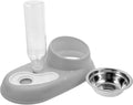 Automatic Feeder Multi-Function Food Bowl Transparent Water Container for Easy Monitoring Pet Supply for Home Use and Healthy Growth