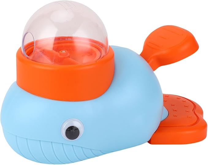 Interactive Dog Feeder Toy, Automatic Puzzle Toy with Adjustable Food Dispensing for Mental Stimulation and Bonding, for Small Medium Large Dogs and Cats (Blue)