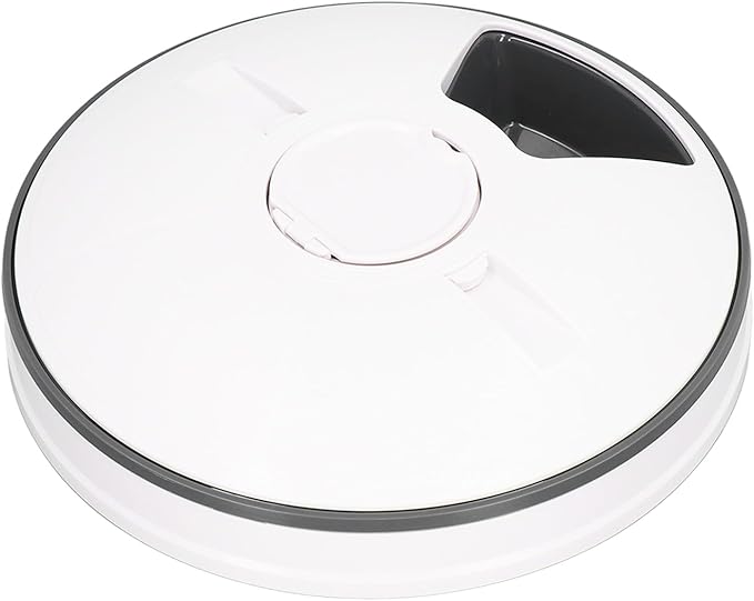 Automatic Dog Food Dispenser, Pet Dry Food Dispenser, Convenient Timed Dosing, Easy to Use with Voice Reminder for Home