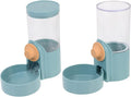2pcs Automatic Pet Water Dispenser Feeder for Cats and Dogs Hanging Design Easy Installation for Cage Use Promotes Healthy Drinking and Eating