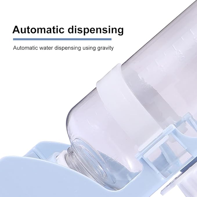 MERRYHAPY 1pc Hanging Waterer for Pets Automatic Water Dispenser Station for Dogs Cats Leak Design for Use