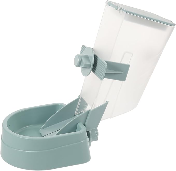 Automatic Dog Feeder Capacity Pet Cage Feeder Hanging Brackets for Stability Easy Design for Puppies and Dogs for Home Use