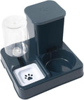 2 in 1 Automatic Pet Waterer Pet Food Bowl Large Capacity Self Dispensing Automatic Cat Drinker Bowl Dispenser for Puppy Dogs