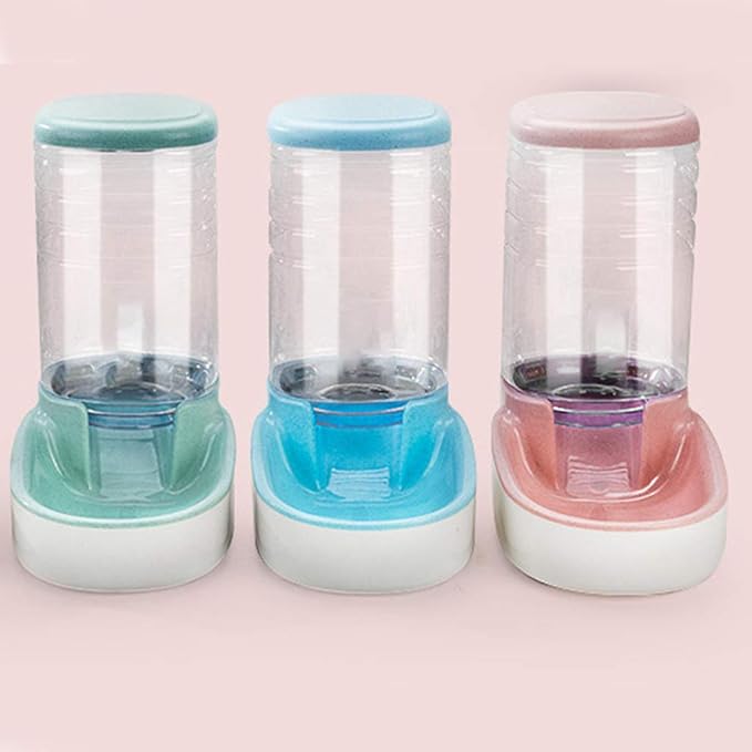 Pet 3.8L Automatic Food Water Dispenser Puppy Kitten Feeder Bowl Dogs Cats Drinking Feeding Dishes