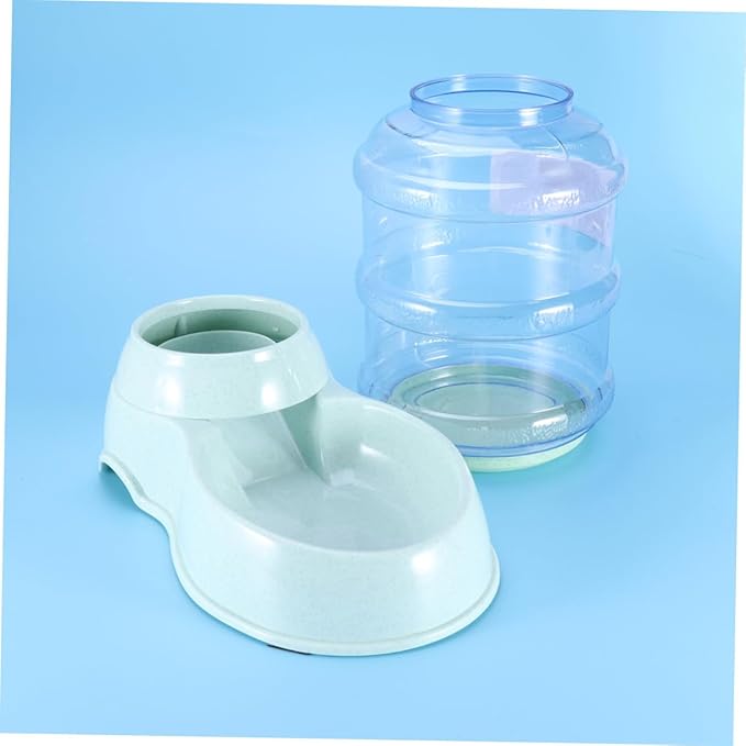 SUPVOX Automatic Feeder for Dogs Cats Plastic Bowl Pet Food Drink Dispenser Easy to Clean