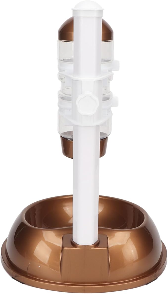 Adjustable Height Pet Stand-Up Water and Food Bowl with Detachable Stand – Multifunctional Dog Automatic Feeder