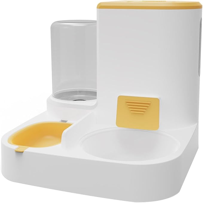 Anti-Slip Base Pet Dog Bowls Automatic Water Dispenser Food Feeding Water Bowl for Feeding Puppies Indoor Dish Feeder for Cats for Dogs for Cats Wet Two Bowls