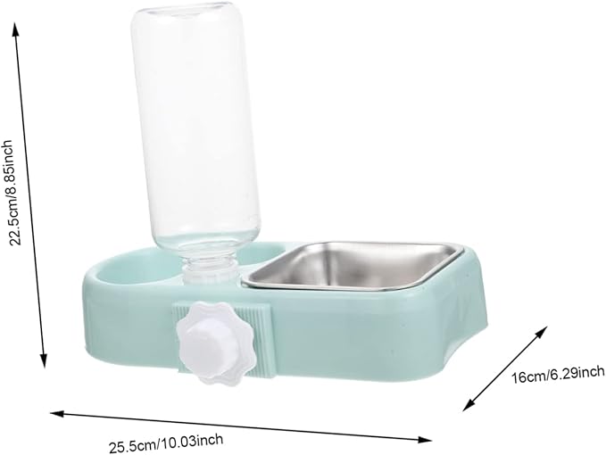 VICASKY Automatic Dog Water Refiller Bowl Elevated Dog Bowl for No Spill Pet Feeder Detachable Feeding Tool