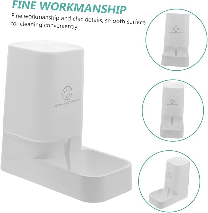 ERINGOGO Large Capacity PET Water Dispenser Automatic Gravity PET Drinking Feeder Filter Suitable for Cats and Dogs Easy to Clean Water Bowl
