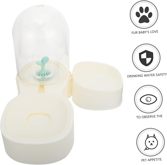 SUPVOX Automatic Pet Water Feeder and Skid Food-Grade Material Keep Health Safe