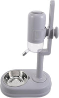 Double Feeder Bowl Automatic Dog Cat Water Feeder Stainless Steel Puppy Feeding Bowl Hanging Cage Pet Water Dispenser for Small Dogs and Kittens