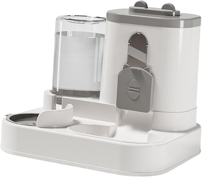 pistro Automatic Pet Feeder and Water Dispenser 2 in 1 Food Bowl for Cats Dogs Small Animals Indoor Use