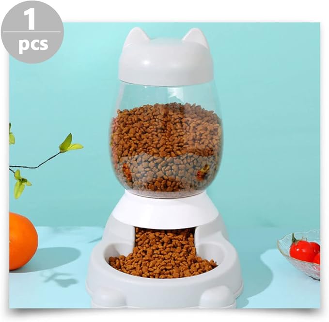 Automatic Cat Feeder Water Dispenser Pet Self Feeding Container Home Pet Food Feeder