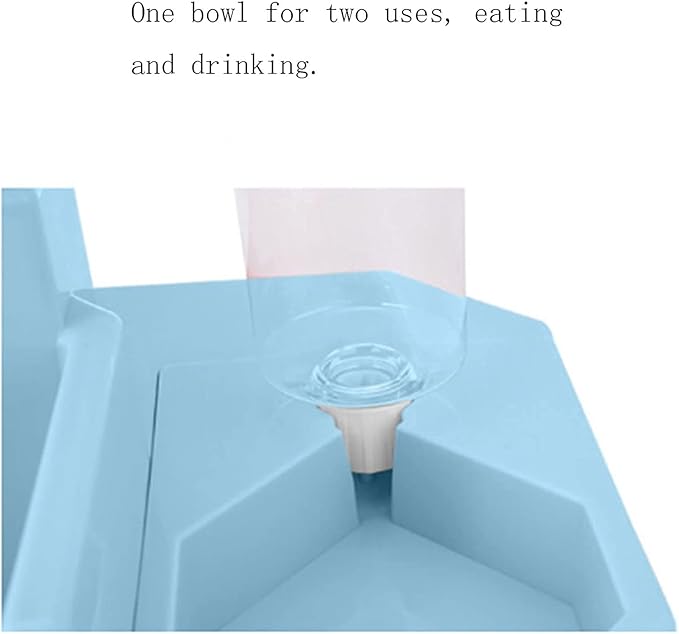 2 IN 1 Pets Automatic Water Feeder 2.5L/0.5L Automatic Dog Feeder Cat Water Dispensers Unplugged Feed Water Pet Supplies For Small Medium Large Cat Dog Pet water dispenser