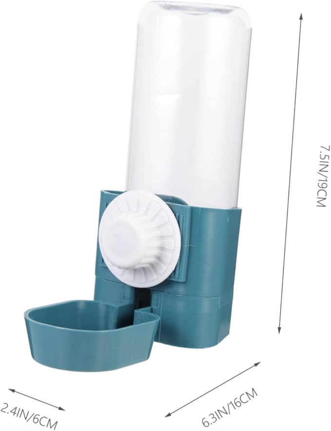 Kisangel 3pcs Pet Water Dispenser for Cats and Dogs Automatic Hanging Water Bottle Easy to Install Suitable for Cages