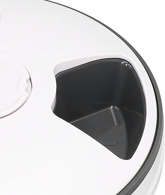 Automatic Cat Feeders, Timed Automatic Pet Feeder with Over 180 Day Battery Life, Automatic Dog Feeder 1 6 Meals Control for Medium, Large Breed Dogs