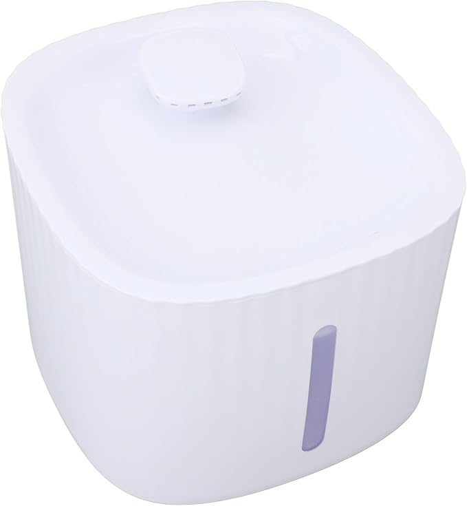 Basic Bowls Automatic Drinking Waterer Non Slip Sturdy Construction Indoor Water Dispenser for Small Medium Cat Dog Pet Pet Water Dispenser Transparent Tank Design