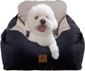 Dog Car Pet Booster Seat for Small Dogs, Washable Travel Dog Carrier for Small Pets Dogs or Cats Up to 25LB