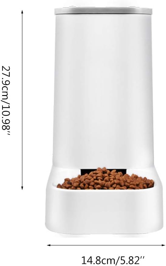 Automatic for Cat Dog Feeder and Feeding Solution Auto Kibble Food Dispenser for Small Middle Large Pets