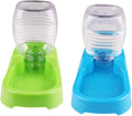 VOSAREA 500ml PET Water Feeder Bowl Creative Dog and Puppy Drinking Tool Green for Indoor and Outdoor Use Prevents Spills and Keeps Floors Clean