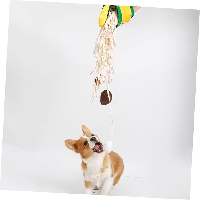PET Sniffing Training Mat Interactive Slow Feed Toy for Dogs Leak-Proof Food Dispenser Suitable for Nose Work and Obedience Training