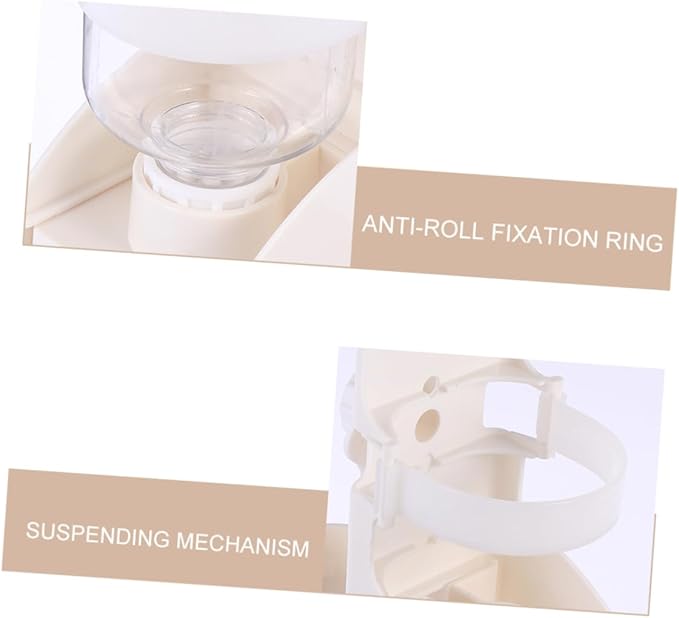 Pet Water Feeder for Cat Dog Automatic Drinking Kettle Gravity Waterer Safe Leak Easy to Use