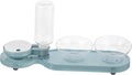 Automatic Cat Water Dispenser Raised Pet Feeder Bowl Tilt Bowls Pet Supply