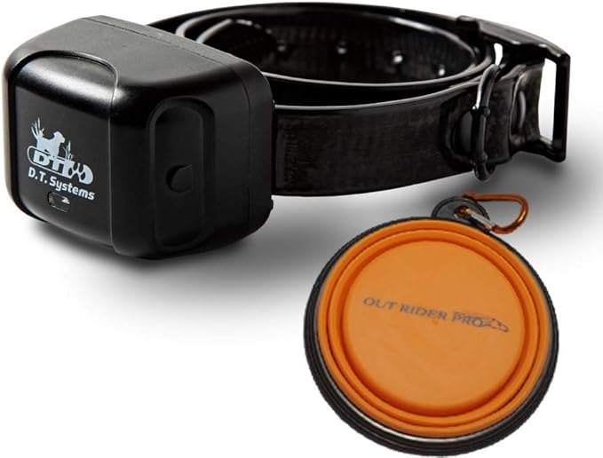 DT Systems Rapid 1400 Access Pro Trainer Add-On-Collar with Free Out Rider Pro Water Bowl (Black)