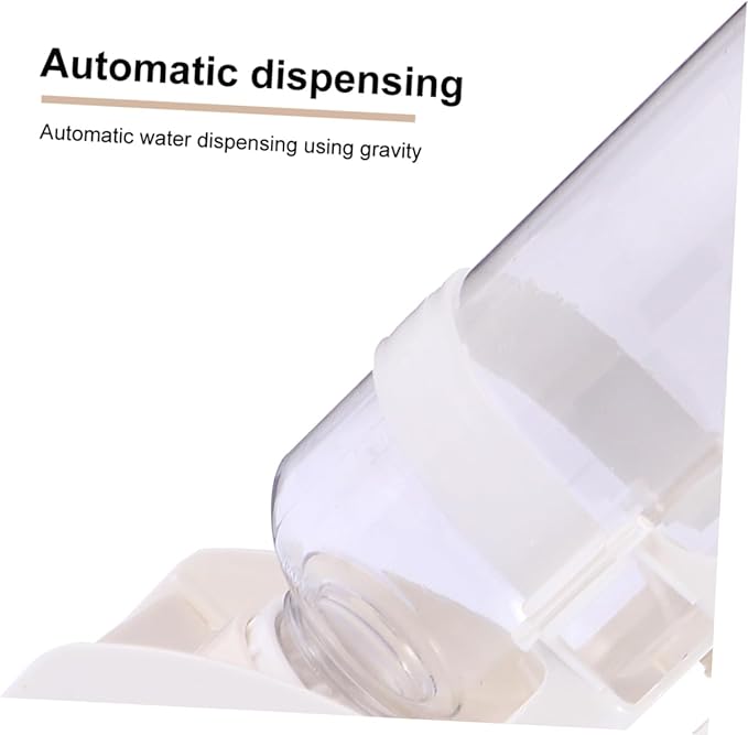BESPORTBLE Hanging Water Dispenser for Large Dogs Automatic Pet Water Fountain Gravity Waterer Leak Design