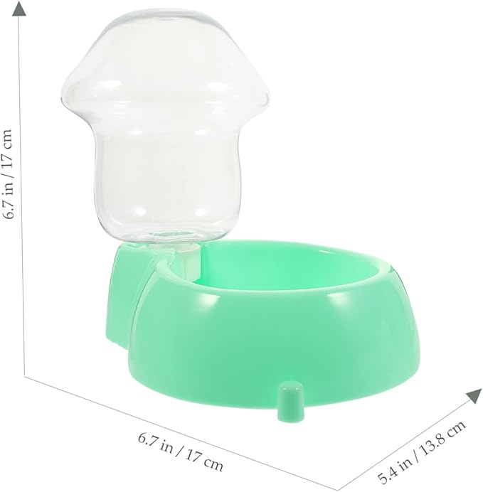 POPETPOP Automatic PET Water Feeder 1.5L Capacity Dog Water Dispenser Food-Grade Plastic for Dogs and Cats Easy to Use No Spill