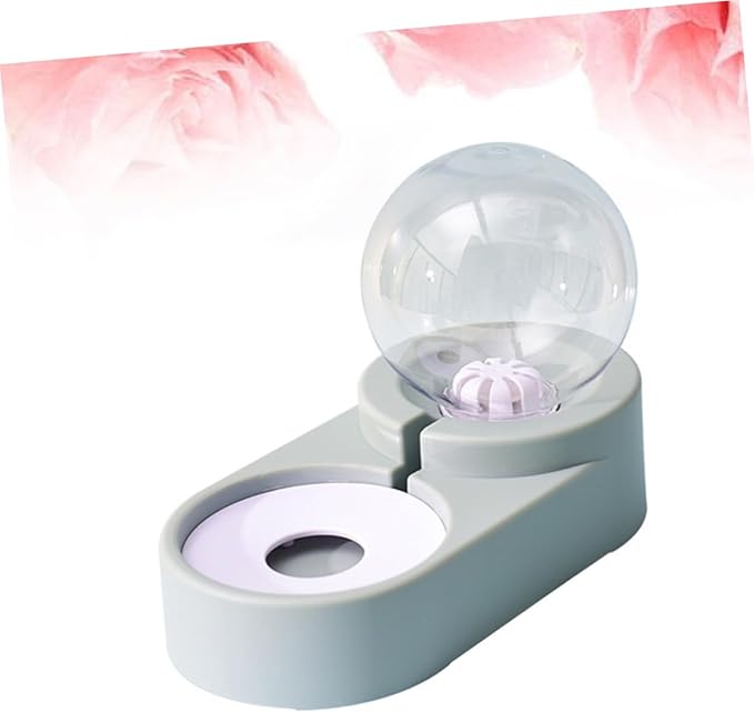 Automatic PET Water Feeder Double Bowl System Cat and Dog Water Dispenser Plastic Easy to Clean Suitable for Indoor and Outdoor Use