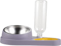 Hemoton Automatic Pet Feeder Water Dispenser Cat Dog Bowl Pet Feeders for Dogs Cats Home