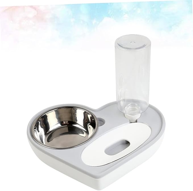 Pet Drinking Supplies Automatic Water Bowl Dog Cat Feeder Heart Design