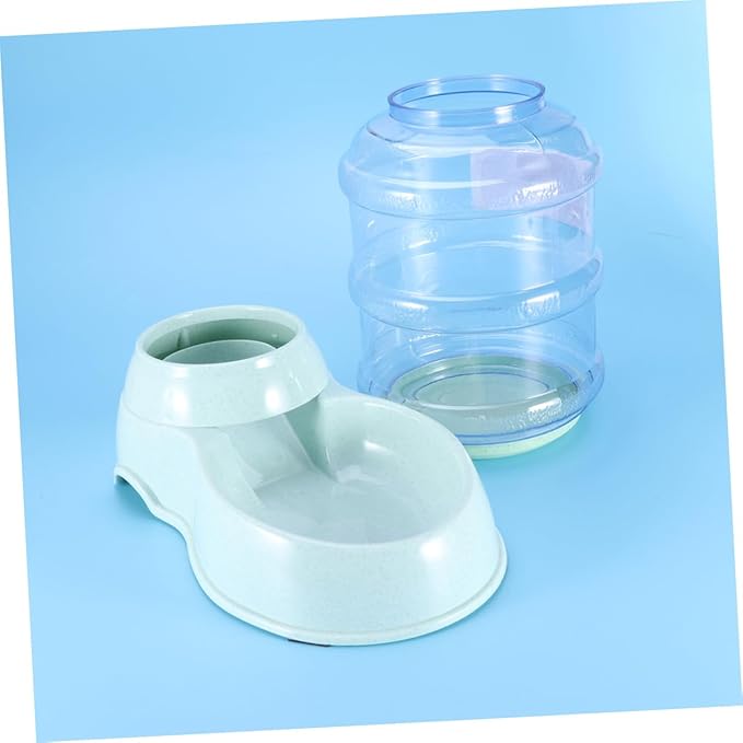 Totority Pet Dog Drinking Fountain Pet Food Drink Dispenser Dog Cat Feeder Automatic Feeder