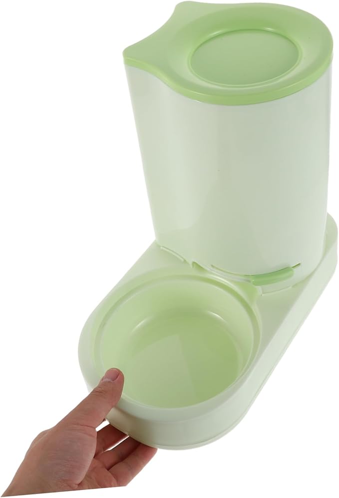 TOYANDONA Portion Control Feeder for Cats Dogs Non Slip Feeding Station for Hydration Needs Easy to Dual Pet Compatibility