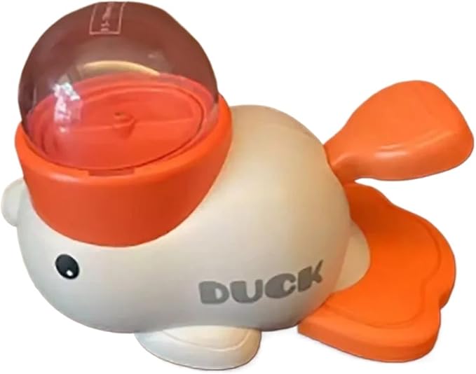 Interactive Dog Puzzle Feeder - Cartoon Duck Design Treat Dispenser for Training and Play(White)