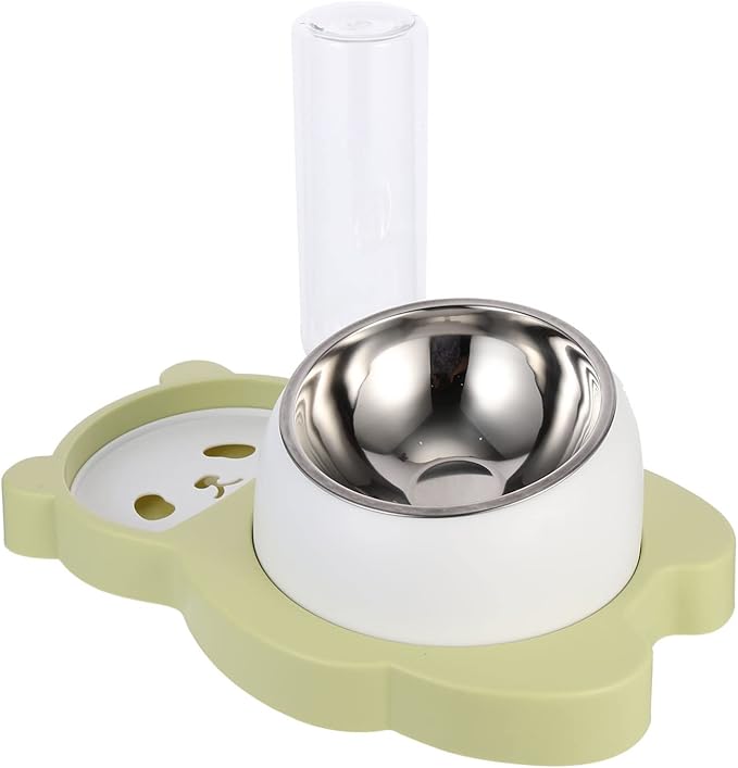 Stainless Steel Cat Feeder Automatic Water Container Pet Supplies Cat Dog Bowl Unique Design