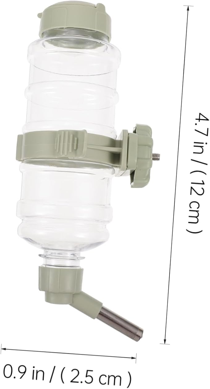 Milisten 2pcs Automatic Pet Water Dispenser Capacity Wall-Mounted Cats and Animals Easy Installation Leak Water Feeder