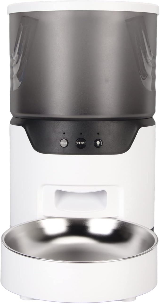 Dog Supplies Dog Supplies Cat Feeders with Voice Recorder App Control Auto Dog Food Dispenser Pet Dry Food Dispenser for Cats and Dogs Automatic Pet Feeders Smart Automatic Dog