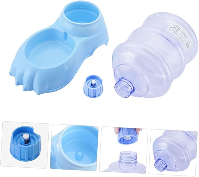 Automatic PET Feeder and Water Dispenser for Dogs and Cats 3.8L Capacity Adjustable Slow Feed Bowl Material Suitable for Breeds