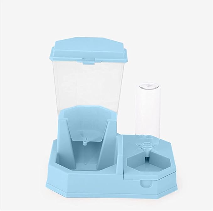 2 IN 1 Pets Automatic Water Feeder 2.5L/0.5L Automatic Dog Feeder Cat Water Dispensers Unplugged Feed Water Pet Supplies For Small Medium Large Cat Dog Pet water dispenser