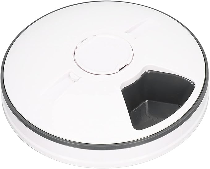 Automatic Dog Food Dispenser, Pet Dry Food Dispenser, Convenient Timed Dosing, Easy to Use with Voice Reminder for Home